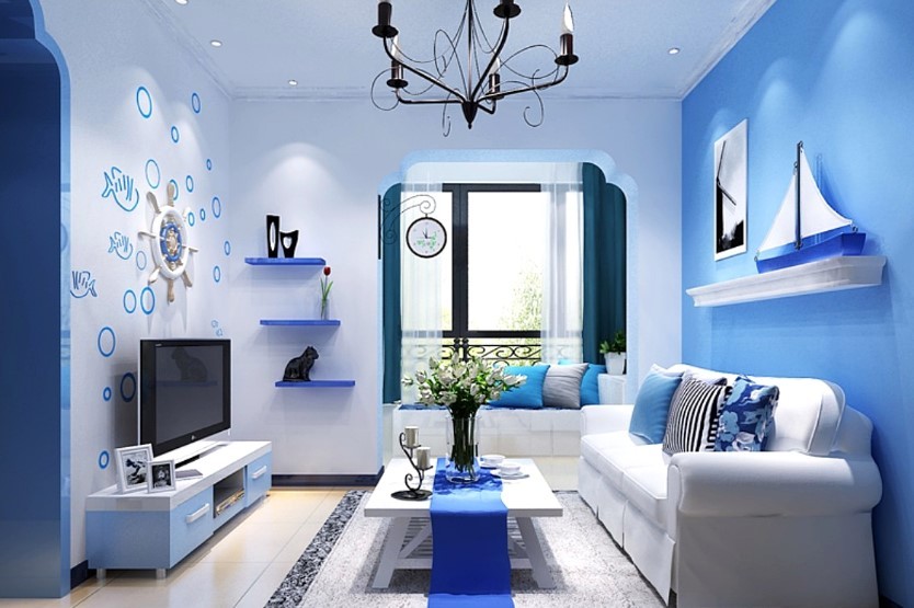 Paint Color Combination of Minimalist Living Rooms