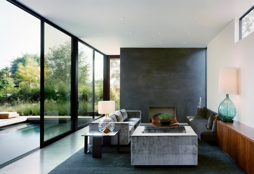 Modern minimalist home interior 