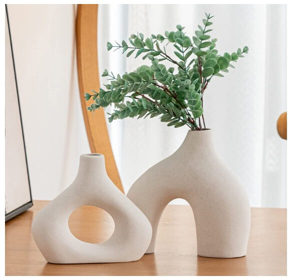 Neutral Boho Nordic Minimalism Style Flower Vases