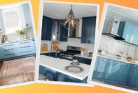 Overview and Ideas Blue Kitchen Cabinets